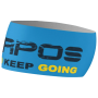 Stirnband Karpos Pelmetto Headband hellblau Diva Blue/Midnight/Sulphur