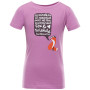 Kinder-T-Shirt Alpine Pro Worldo lila violet