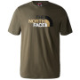 Herren-T-Shirt The North Face Easy Tee grün/braun NEW TAUPE GREEN