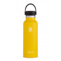 Thermoflasche Hydro Flask Standard Mouth 18 oz gelb/schwarz Sunflower