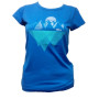 Damen-T-Shirt Elbrus Agulita blau AmparoBlue