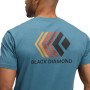 Herren-T-Shirt Black Diamond M Faded Ss Tee