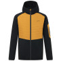Herren-Hybridjacke Regatta Newhill Hybrid schwarz/gelb WdBrn/Blck