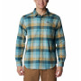 Herrenhemd Columbia Cornell Woods™ Flannel Long Sleeve Shirt blau/gelb Stone Blue Buffalo Check