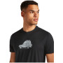 Herren-Funktionsshirt Icebreaker M Mer 150 Tech Lite SS Tee Cosy Camper