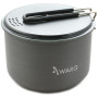 Outdoor-Kochgeschirr Warg Stelly 1,3l grau