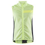 Herren-Radweste Craft Essence Light Wind gelb Flumino