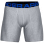 Herren-Boxershorts Under Armour Tech 6in 2 Pack grau/blau Academy / / Mod Gray Light Heather