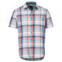 Herrenhemd Marmot Syrocco SS blau/rot BlueSea