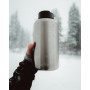 Edelstahlflasche Klean Kanteen Wide w/Wide Loop Cap - brushed stainless 1900 ml