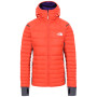 Damen Daunenjacke The North Face W Speedtour Down Hoodie orange Flare/VanadisGray