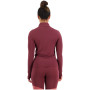 Damen-Funktionsshirt Mons Royale Cascade Merino Flex 200 1/4 Zip