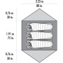 Zelt MSR Zoic 3