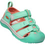 Kindersandalen Keen Newport H2 Inf hellblau Cockatoo/Coral