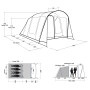 Aufblaszelt Outwell Monterey 5 Air