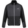 Herren-Sweatshirt Regatta Coladane IV schwarz/grau Black/DkGrey