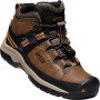 Kinderschuhe Keen Targhee MID WP Y braun DarkEarth/GoldenBrown