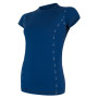 Damen-Funktionsshirt Sensor Merino Air kr.rukáv blau Darkblue