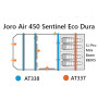 Ersatzschlauch Vango Airspeed S.I Pro Tube 580 x 10 cm - AT337