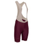 Damen-Radhose Silvini Suela BIB weinfarbe plum-cream