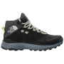 Damenschuhe The North Face W Cragstone Leather Mid Wp schwarz TNF BLACK/VANADIS GREY