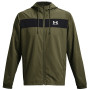 Herren Windjacke Under Armour Sportstyle Windbreaker dunkelgrün Marine OD Green / / White
