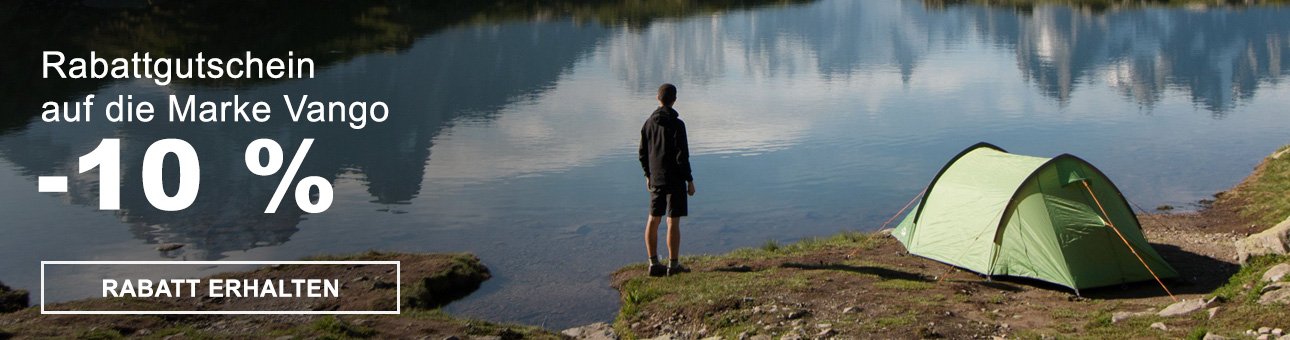 RABATT - COUPON -10% auf die Marke Vango